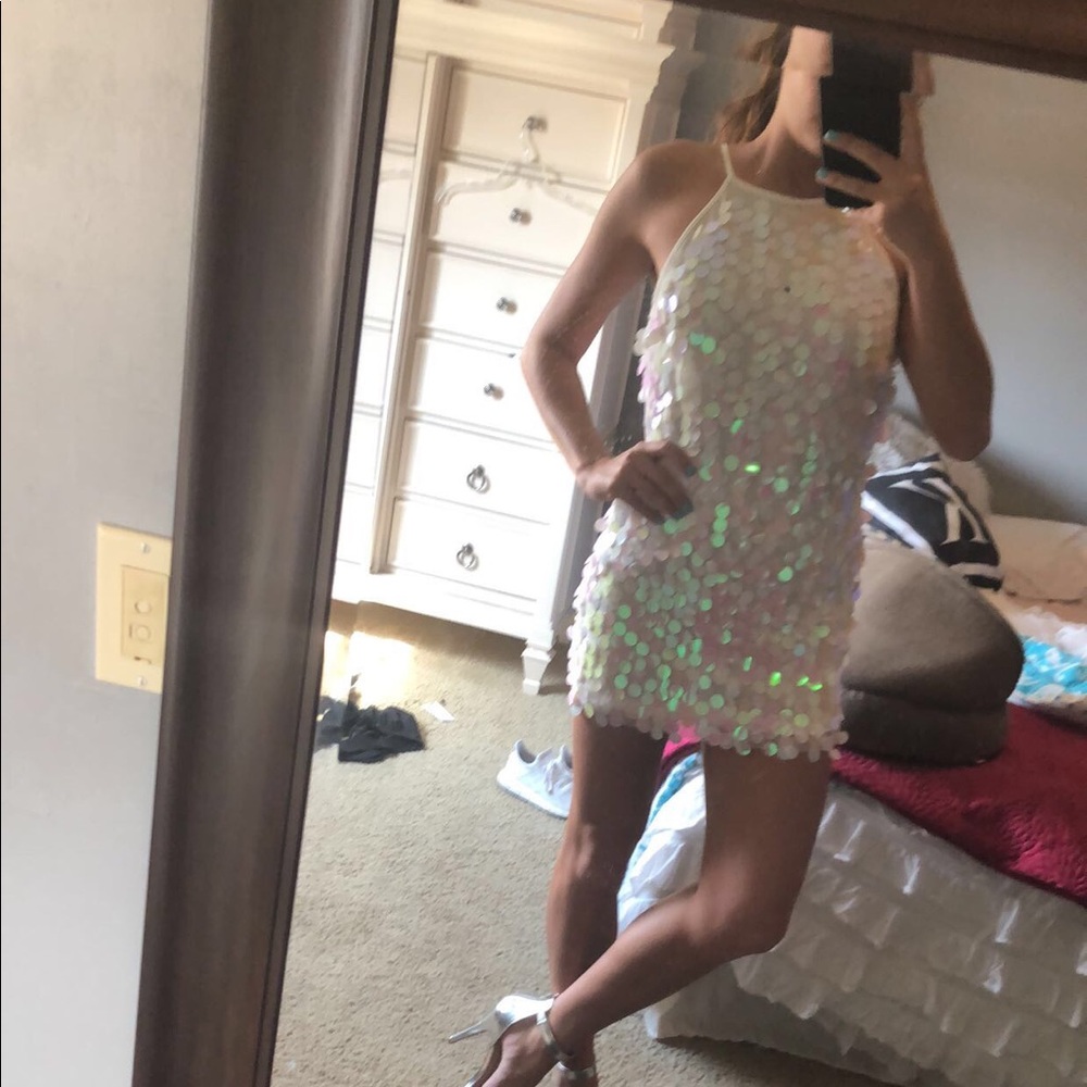 sequin dress
